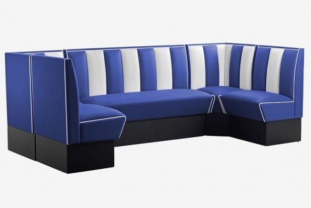Combinazione a U 276cm. x 133cm. x 133cm.