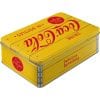Scatola in latta 16X23X8 Coca Cola Logo Yellow - immagine 2