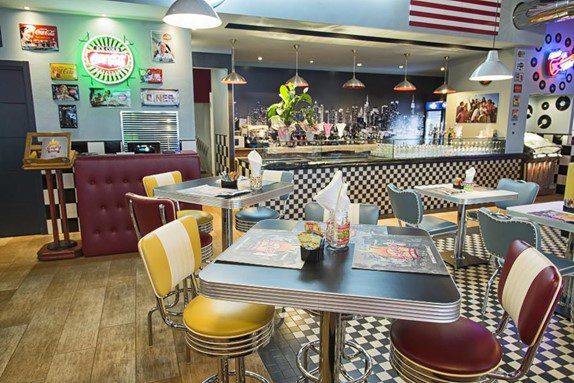 arredare un locale in stile americano anni 50