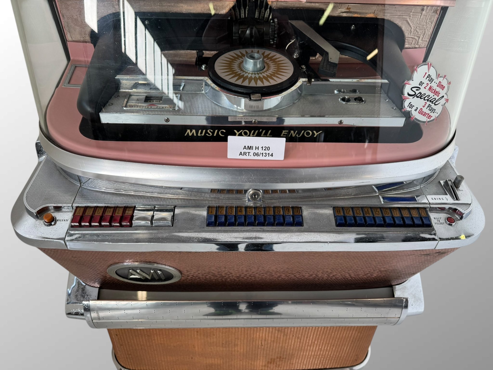 Jukebox Ami H120 Versione Rame Art.06/1314 - immagine 9